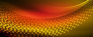 Arka plan, vektör duman etkisi tasarım dijital akan dalga parçacıklar soyut