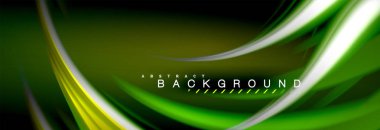 Sıvı renk arka plan, soyut dalgalar çizgiler, renkler ışık zemin üzerinde ışık efektleri ile karıştırma bulanık. Sunum, app duvar kağıdı, başlık sayfası veya poster için sanatsal illüstrasyon vektör