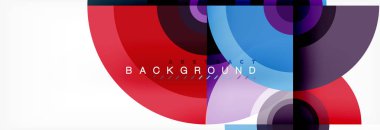 Arka plan daire tasarlamak vektör