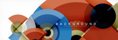 Arka plan daire tasarlamak vektör