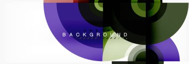 Dairesel vektör arka plan