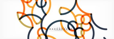 Kıvırcık dalga satırları arka plan, şeffaf renkli çizgili gri tasarlamak