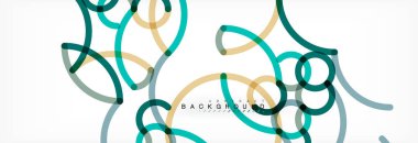 Soyut renkli çizgili beyaz. Modern renkli poster dalga. Projeniz için sanat tasarım