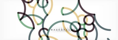 Kıvırcık satırları arka plan, renk örtüşen doğrusal doku soyut