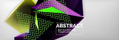 minimalist geometrik arka plan