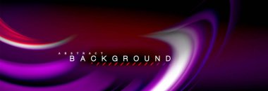 Sıvı renk arka plan, soyut dalgalar çizgiler, renkler ışık zemin üzerinde ışık efektleri ile karıştırma bulanık. Sunum, app duvar kağıdı, başlık sayfası veya poster için sanatsal illüstrasyon vektör