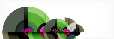 Dairesel vektör arka plan