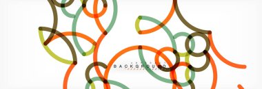 Soyut renkli çizgili beyaz. Modern renkli poster dalga. Projeniz için sanat tasarım