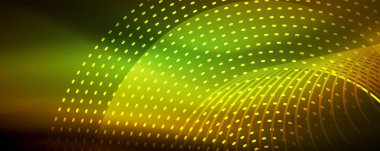 Arka plan, vektör duman etkisi tasarım dijital akan dalga parçacıklar soyut