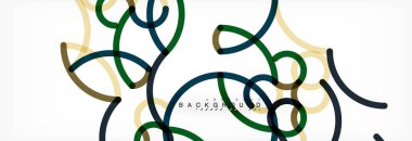 Kıvırcık dalga satırları arka plan, şeffaf renkli çizgili gri tasarlamak