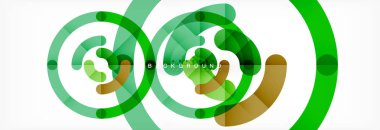 Dairesel çizgiler arka planı Tasarla