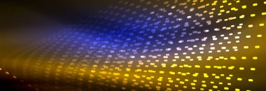 Arka plan, vektör duman etkisi tasarım dijital akan dalga parçacıklar soyut