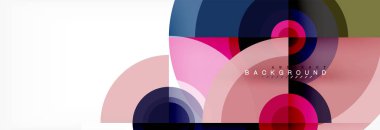 Dairesel vektör arka plan