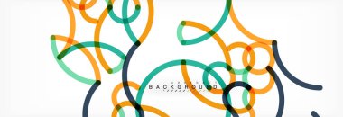 Kıvırcık dalga satırları arka plan, şeffaf renkli çizgili gri tasarlamak