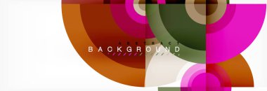 Dairesel vektör arka plan