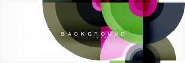 Dairesel vektör arka plan