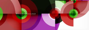 Dairesel vektör arka plan