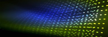 Arka plan, vektör duman etkisi tasarım dijital akan dalga parçacıklar soyut