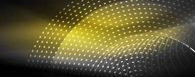 Arka plan, vektör duman etkisi tasarım dijital akan dalga parçacıklar soyut