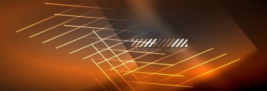 Parlak parlayan ışıklar neon renk tasarım arka plan