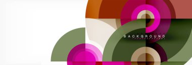 Dairesel vektör arka plan