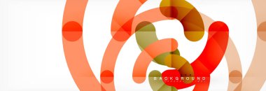 Dairesel çizgiler arka planı Tasarla