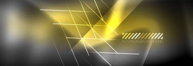 Parlak parlayan ışıklar neon renk tasarım arka plan