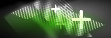 Parlak parlayan ışıklar neon renk tasarım arka plan