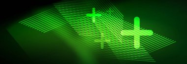 Neon parlayan ışık arka plan soyut. Işık ile karanlık arka plan. Neon ışıkları, gece görünümü ile arka plan.