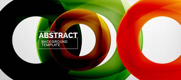 Vector cirkels abstract achtergrond — Stockvector