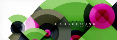 Dairesel vektör arka plan