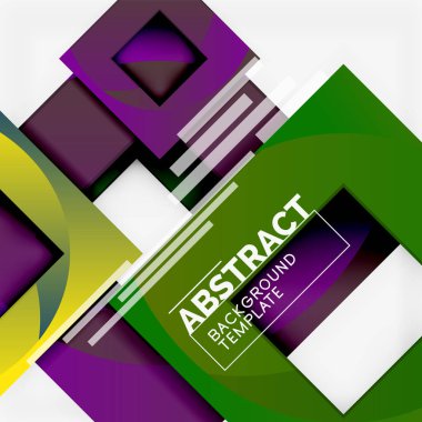 Modern geometrik soyut arkaplan