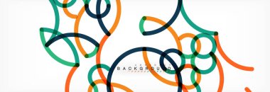 Kıvırcık dalga satırları arka plan, şeffaf renkli çizgili gri tasarlamak