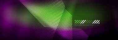 Parlak parlayan ışıklar neon renk tasarım arka plan