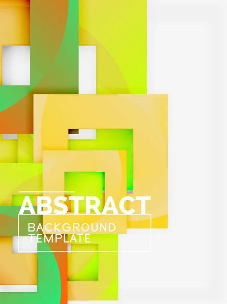 Moderne geometrische abstrakte Hintergrund — Stockvektor