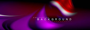 Sıvı renk arka plan, soyut dalgalar çizgiler, renkler ışık zemin üzerinde ışık efektleri ile karıştırma bulanık. Sunum, app duvar kağıdı, başlık sayfası veya poster için sanatsal illüstrasyon vektör