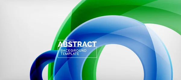Vector ringar abstrakt bakgrund — Stock vektor