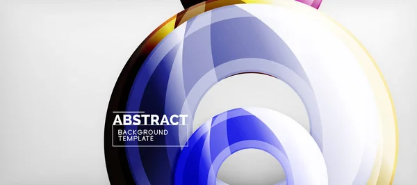 Moderner geometrischer abstrakter Hintergrund, Vektordesign — Stockvektor