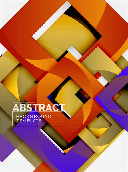 Fondo abstracto geométrico moderno — Archivo Imágenes Vectoriales