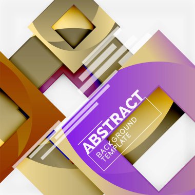 Modern geometrik soyut arkaplan