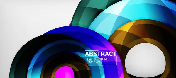 Fondo abstracto geométrico moderno, diseño vectorial — Vector de stock