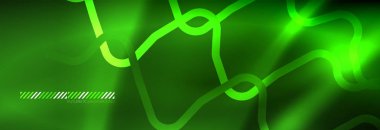 Parlak neon ışıkları arka plan, tekno tasarım, projeniz için modern duvar kağıdı