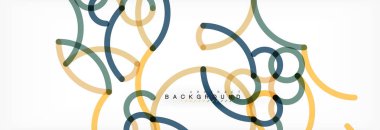 Kıvırcık dalga satırları arka plan, şeffaf renkli çizgili gri tasarlamak