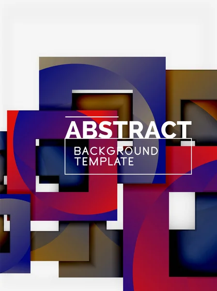 Modern geometric abstract background — Stock Vector