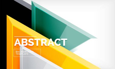 Üçgen düşük Poli arka plan tasarımı, çok renkli üçgenler