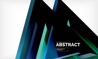 Üçgen düşük Poli arka plan tasarımı, çok renkli üçgenler