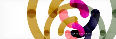 Dairesel çizgiler arka planı Tasarla