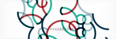 Soyut renkli çizgili beyaz. Modern renkli poster dalga. Projeniz için sanat tasarım