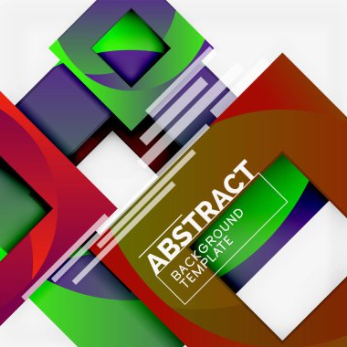 Modern geometrik soyut arkaplan