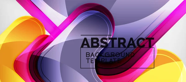 Líneas Techno, plantilla de fondo abstracto futurista de alta tecnología con formas de flecha — Archivo Imágenes Vectoriales